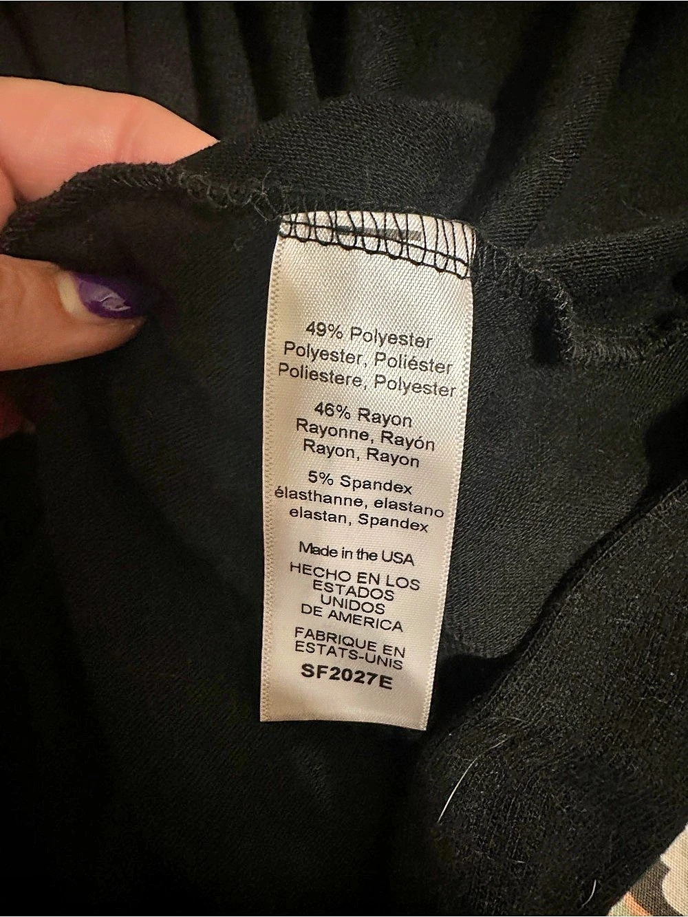 Michael Stars Stitch Fix Exclusive Draped Dolman Top Black XL - Picture 3 of 4